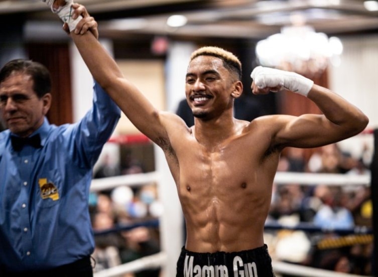 Malikai Johnson in the ring