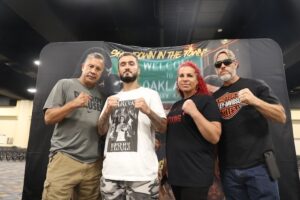 Welterweight Marcos Perez juggles punching flesh and tattooing it